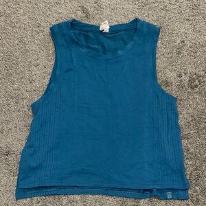 Lululemon Women's Blue Sleeveless Top